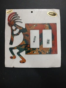Lazart Indian Double Rocker Outlet Cover Reversible New In Package  - Picture 1 of 6
