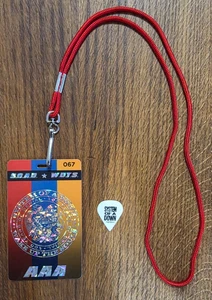 Sako's System of a Down All Access Artist Laminate Back Stage + Shavo Bass Pick - Picture 1 of 6