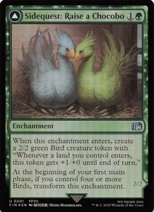 Sidequest: Raise a Chocobo U FINAL FANTASY 201 NM Foil - Picture 1 of 2