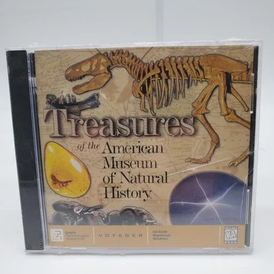 Treasures of the American Museum Of Natural History CD ROM Voyager Sealed - Image 1 of 4