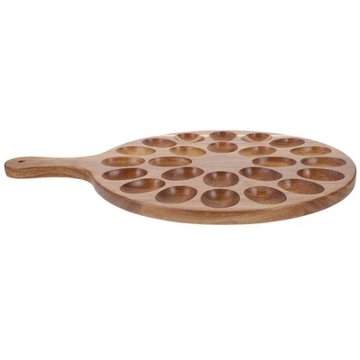  Teufel Eierplatte Teufel Ei -Tablett Cateringplatten Eier, die Schale mit Griff - Bild 1 von 4