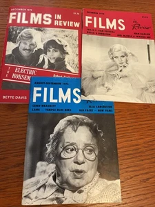 Films In Review Magazin ~ August 1976 ~ Dezember 1978 1979 Elsa Lanchester Bette Davis - Bild 1 von 16