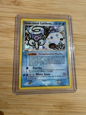Pokémon TCG Snow-Cloud Castform 25/101 EX Hidden Legends Reverse Holo Card NM - Image 1 of 3