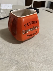 Peters Crown Seal Whisky Ceramic Jug - Picture 1 of 8