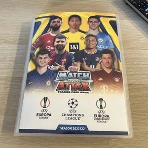Carpeta 21/22 Panini y Match Attax con ediciones limitadas, 100 Club, Base Etc - Imagen 1 de 24