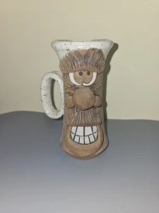 Comic Character Mug Beer Stein Gadzooks Signed KS Pottery Stoneware Vintage - Picture 1 of 5