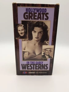 VHS 3 box set Hollywood Greats in the Early Westerns Clark Gable John Wayne - Picture 1 of 7