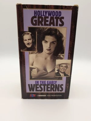 VHS 3 box set Hollywood Greats in the Early Westerns Clark Gable John Wayne - Image 1 of 4