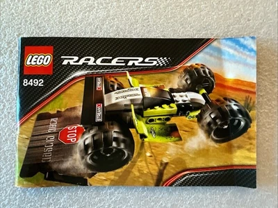 Lego 8492 Racers Mud Hopper Complete W/Manual, Ramp, Stickers, Motor car vehicle - Image 1 of 4