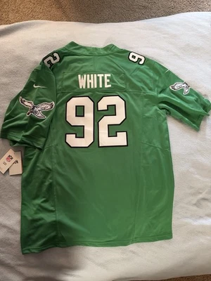 NWT REGGIE WHITE #92 Philadelphia Eagles Stitched Jersey Size XXXL - Image 1 of 3
