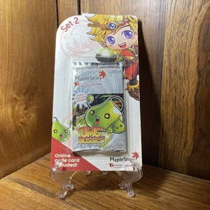 🌱Maple Story - Set 2 Blister Booster Pack Trading Card Game TCG CCG OMG BOSSES! - Picture 1 of 8