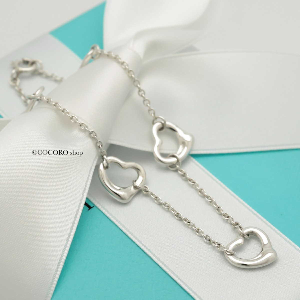 elsa peretti open heart bracelet products for sale | eBay