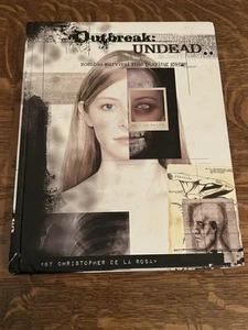 Outbreak : UNDEAD RPG Hardcover Zombie Survival RPG Book 2010 De La Rosa - Picture 1 of 8