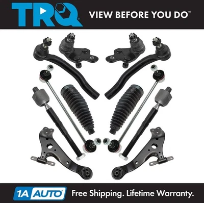 TRQ Front Steering & Suspension Kit Fits 2013-2018 Lexus ES300h ES350 - Image 1 of 4
