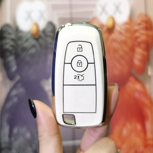 2pcs car key fob cover cases for Ford Escort Focus Mondeo Explorer Escape Fiesta - Picture 1 of 4