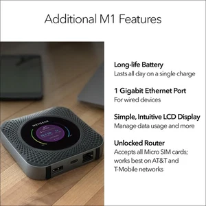 New Netgear Nighthawk M2 MR2100 Mobile Broadband Router Modem - Picture 1 of 6
