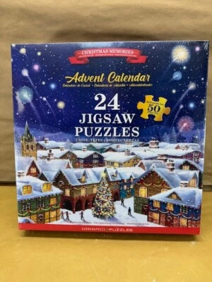 Eurographics: Puzzle Advent Calendar: Christmas Memories. 24 Puzzles - Image 1 of 4