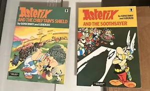 Lote de 2 cómics vintage de Astérix & the Chieftain's Shield/Astérix & Soothsayer - Imagen 1 de 7