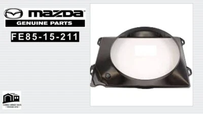 Cubierta de cubierta de refrigeración del radiador MAZDA OEM FE85-15-211 B2200 B2000 1986-1993 JDM Foto 1 de 4