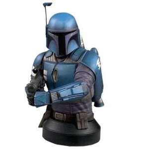 DST Showcase Star Wars Mandalorian Death Watch 1/6 Scale Mini-Bust PREVIEWS Excl - Picture 1 of 4
