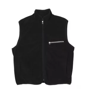 ISSEY MIYAKE MEN Fleece Zip Up Vest Size L(K-137595) - Picture 1 of 12