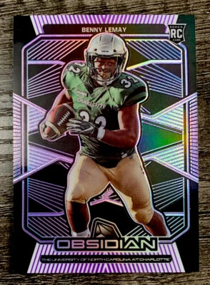 2020 Obsidian Draft Picks Footbal Benny Lemay 10/49 - Image 1 of 2