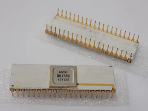 1x NEC D8155D - 2048 bits estática MOS RAM con puertos de E/S y temporizador - IC 1971 DIP40 - Imagen 1 de 7