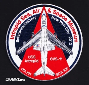 ORIGINAL - NASA - FINAL FERRY FLIGHT ENTERPRISE SHUTTLE CARRIERS - SCA - PATCH - Picture 1 of 4