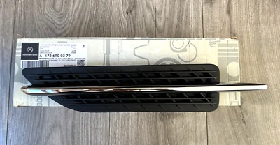 NUEVO 2012-2016 MERCEDES CLASE SLK GUARDABARROS REJILLA IZQUIERDA VENTILACIÓN MOLDURA, OEM Foto 1 de 4