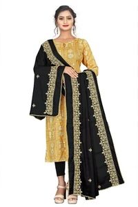 Paquete de 2 modas de moda de algodón indio algodón de Dubai para mujer Bollywood - Imagen 1 de 3