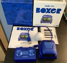 Boxer Interactive A.I. Robot Toy, Blue with Remote, Charger,ball, Cards, Complet