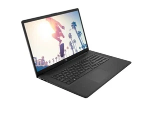 HP Notebook 17 Zoll FullHD AMD Ryzen 5 Nummernblock USB Type-C Windows 11 / 10 - Afbeelding 1 van 8