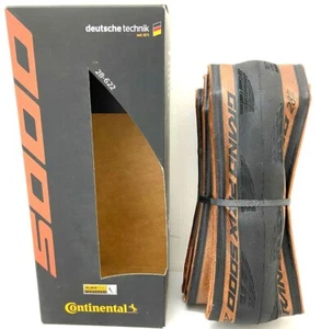 Continental GP5000 Drahtreifen Faltreifen Rennrad in schwarz/hellbraun 700 x 28c neu verpackt - Bild 1 von 3