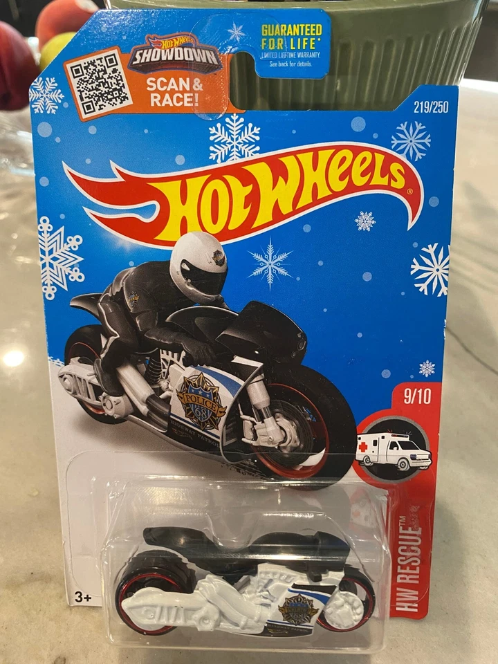 2016 Hot Wheels Street Stealth 219/250 HW Rescue Fiocchi Di Neve Card - Immagine 1 di 1