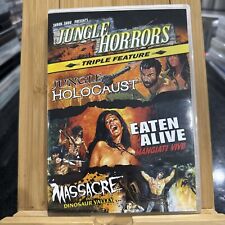 Jungle Holocaust Eaten Alive Massacre in Dinosaur Valley Jungle Horrors BOX SET