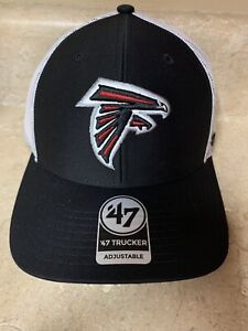 Atlanta Falcons 47 Brand Mesh Adjustable Unisex Trucker Hat - One Size Fits All