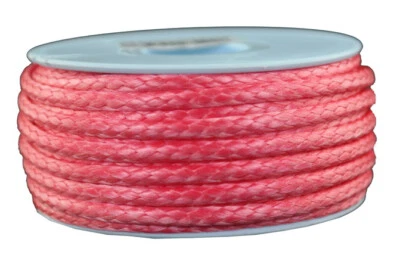 DYNEEMA Flechtleine / Seil / Flechtschnur Ø 3mm / 15 Meter Fb. rot / 950 daN - Bild 1 von 2