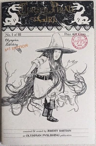 Cómic de publicación olímpica Cursed Pirate Girl #1 (2009) - 2ª edición - logotipo dorado - Imagen 1 de 12