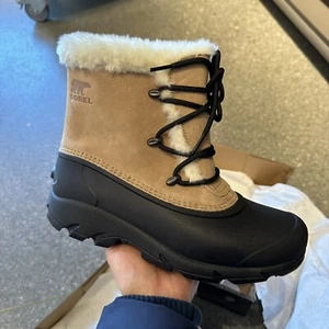 Botas SOREL para mujer Snow Angel botas cálidas de invierno impermeables aisladas Rootbeer - Imagen 1 de 9