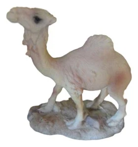 Estatuilla artesanal de dromedario de camello de cerámica marroquí pequeño - Imagen 1 de 4
