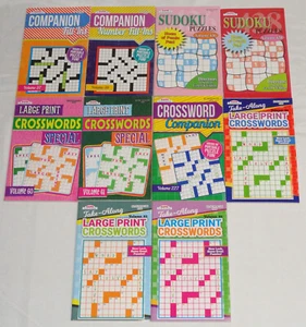 Menge 10 Neu-Alt-Bestand unbenutzt Kappa Kreuzworträtsel, Ausfüll-Ins & Sudoku Puzzle Bücher - Bild 1 von 21