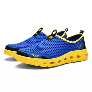 Mens Womens Aqua Shoes Quick Dry Sports Beach Slip on Barefoot Water Shoes Size - Picture 1 of 17