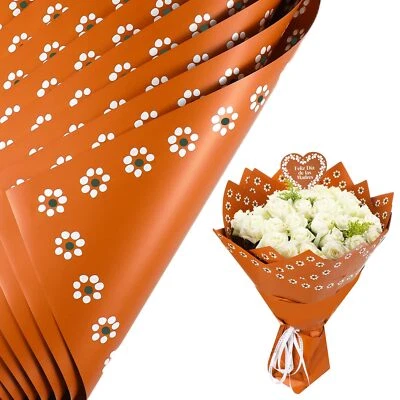 20 hojas de papel de envolver flores mexicanas De Barro impermeable envoltura de ramo de flores... Foto 1 de 4