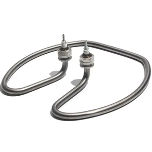 Tubo calentador de agua eléctrico 304 tubo de acero inoxidable elemento de ebullición circular - Imagen 1 de 12