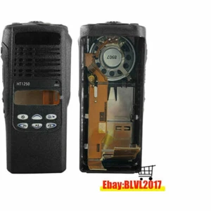 Repuesto Negro de Carcasa Estuche Compatible con Radio HT1250 Con Altavoz - Imagen 1 de 2