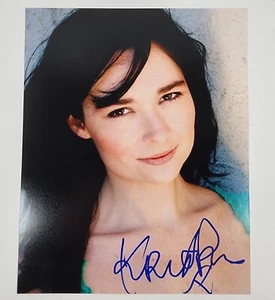 Schauspielerin Kristen Ruhlin signiert 8x10 Autogramm (kein COA) Foto Bild  - Bild 1 von 8
