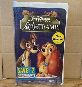 Lady and the Tramp VHS 1998 Disney Brand New Sealed Rare Classic - Picture 1 of 7