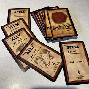 Clue: Harry Potter Edition (2008): Complete Set of 33 Help Cards - Picture 1 of 1