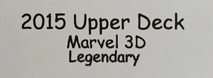 2015 UD Marvel 3D LENTICULAR Comic Covers 3D-11 The Amazing Spider-Man - Picture 1 of 3