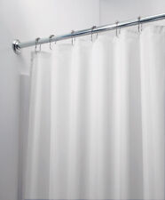 InterDesign  72 in. H x 72 in. W White  Shower Curtain Liner  Solid